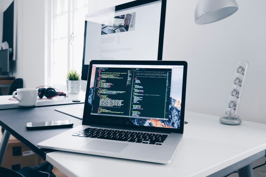 Figma motion design handoff tools for developers on a laptop screen