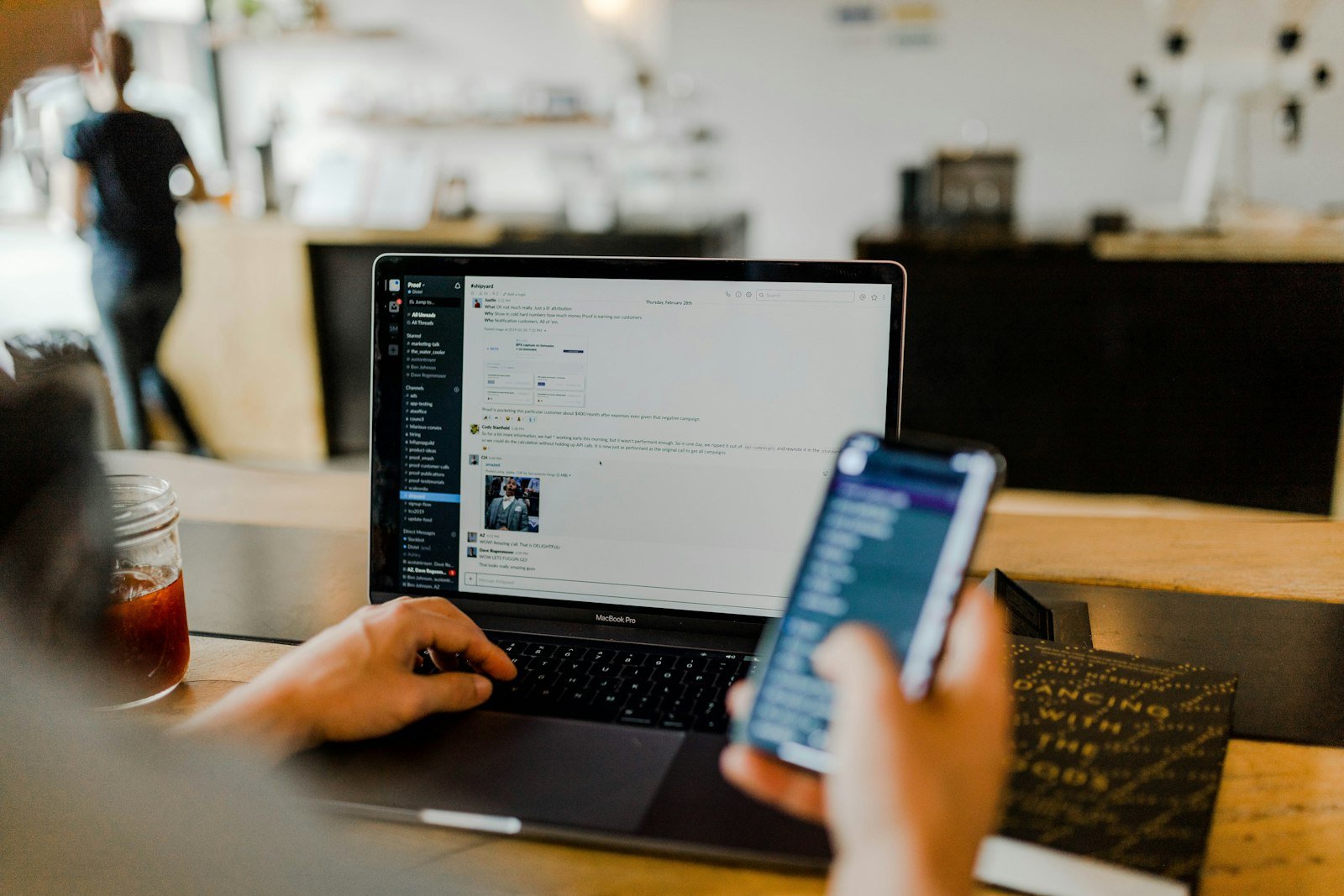 Developer using AI coding assistant with Supabase authentication and row-level security prompt templates on screen